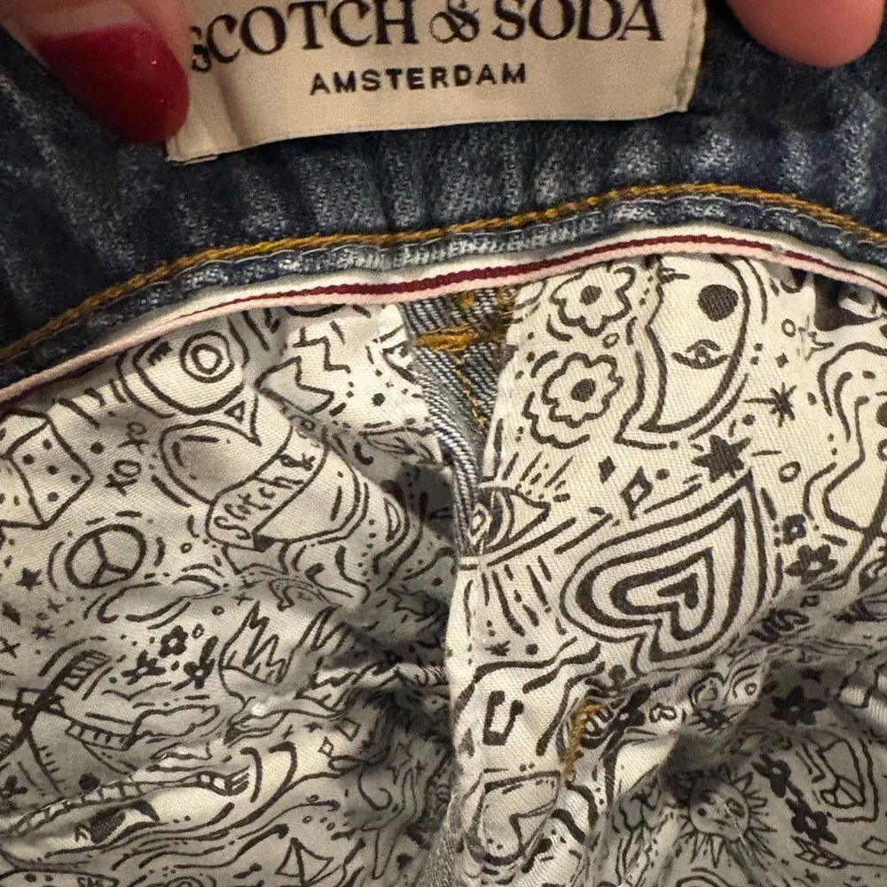 Scotch & Soda Denim Blue Jean Shorts